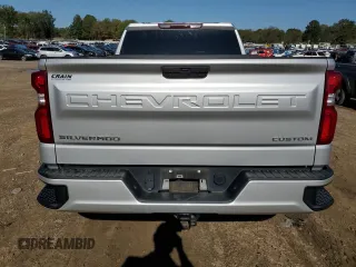 2020 Chevrolet Silverado 1500 Custom with VIN 1GCRWBEH7LZ248973, listed as a Copart auction lot 79265804 with 82,755 mi miles and Salvage Title. Bid and sale history available at carsss.com. Image 6.