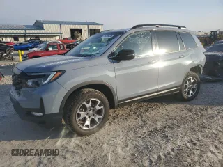 2022 Honda Passport TrailSport with VIN 5FNYF8H62NB019960, listed as a Copart auction lot 89399245 with 29,813 mi miles and Salvage Title. Bid and sale history available at DreamBid. Image 1.