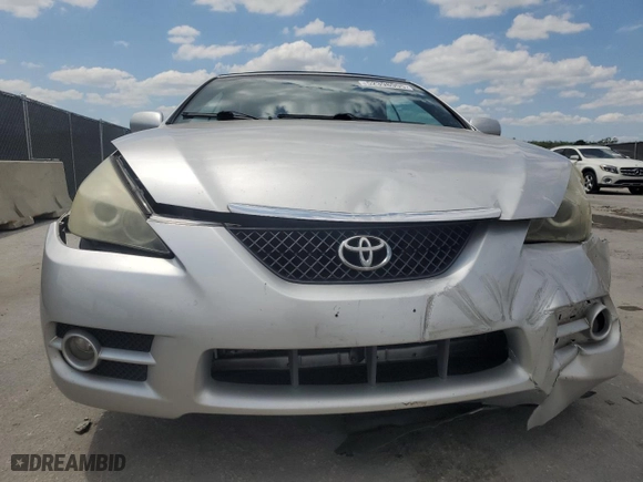 2008 Toyota Camry Solara SE with VIN 4T1FA38PX8U140261, listed as a Copart auction lot 52398905 with 104,284 mi miles and Salvage Title. Bid and sale history available at carsss.com. Image 5.