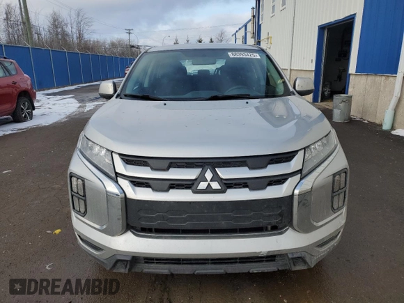 2020 Mitsubishi Outlander Sport ES with VIN JA4AH3AU8LU602684, listed as a Copart auction lot 88393425 with 58,942 mi miles and Salvage title. Bid and sale history available at DreamBid. Image 5.