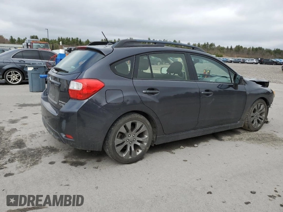 2014 Subaru Impreza Special Sports Premium with VIN JF1GPAL69E8289202, listed as a Copart auction lot 53635015 with 108,161 mi miles and Salvage title. Bid and sale history available at DreamBid. Image 3.