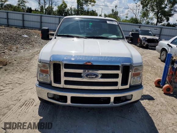 2008 Ford Super Duty F-250 SRW XL with VIN 1FTSX20R48EB48343, listed as a Copart auction lot 72230754 with 81,807 mi miles and Salvage Title. Bid and sale history available at carsss.com. Image 5.
