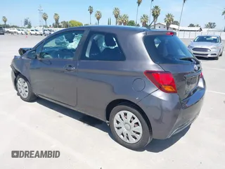 2015 Toyota Yaris L with VIN VNKJTUD33FA053390, listed as a IAAI auction lot 42100665 with 207,939 mi miles and . Bid and sale history available at carsss.com. Image 3.