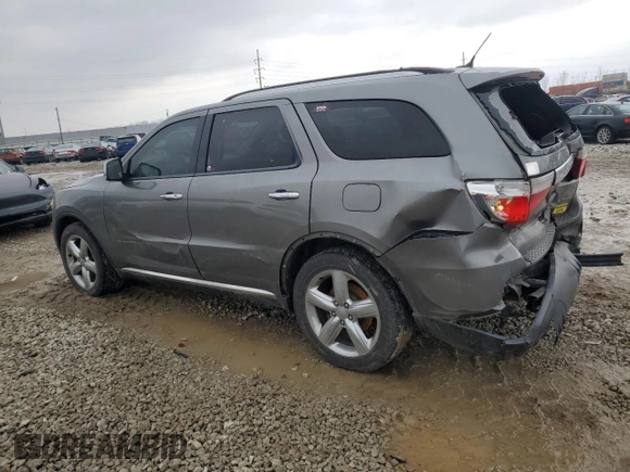 2012 Dodge Durango Citadel z VIN 1C4RDJEG1CC100697, wystawiony jako Copart lot #45114575 z przebiegiem 223 099 mil mil oraz Szkoda całkowita • Salvage title. Historia ofert i sprzedaży dostępna na DreamBid. Obrazek 2.