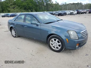 2005 Cadillac CTS with VIN 1G6DP567750220275, listed as a Copart auction lot 53442545 with 88,890 mi miles and Salvage Title. Bid and sale history available at carsss.com. Image 4.