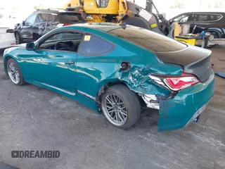 2014 Hyundai Genesis Coupe 2.0T with VIN KMHHT6KD5EU114178, listed as a IAAI auction lot 42392849 with 89,433 mi miles and . Bid and sale history available at DreamBid. Image 3.