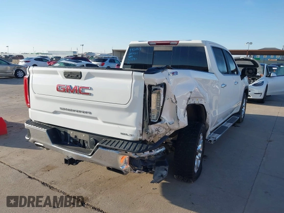2021 GMC Sierra 1500 SLT z VIN 3GTU9DED5MG123692, wystawiony jako IAAI lot #41229854 z przebiegiem 84 651 mil mil oraz . Historia ofert i sprzedaży dostępna na DreamBid. Obrazek 6.