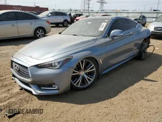 2018 Infiniti Q60 Luxe with VIN JN1EV7EKXJM342353, listed as a Copart auction lot 71458074 with 103,139 mi miles and Salvage Title. Bid and sale history available at carsss.com. Image 1.