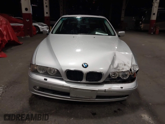 2003 BMW 5 Series 530iA with VIN WBADT63483CK43601, listed as a IAAI auction lot 41808414 with 132,050 mi miles. Bid and sale history available at carsss.com. Image 12.