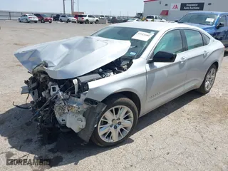 2018 Chevrolet Impala LS with VIN 2G11X5S3XJ9109537, listed as a IAAI auction lot 41911686 with 33,336 mi miles. Bid and sale history available at carsss.com. Image 2.