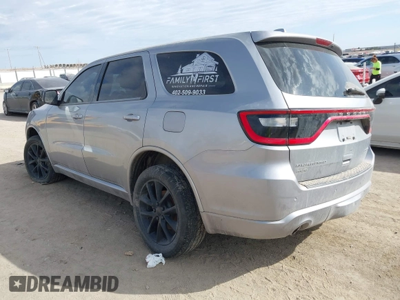 2015 Dodge Durango Limited with VIN 1C4RDJDG1FC801858, listed as a IAAI auction lot 41902600 with 101,148 mi miles. Bid and sale history available at carsss.com. Image 3.