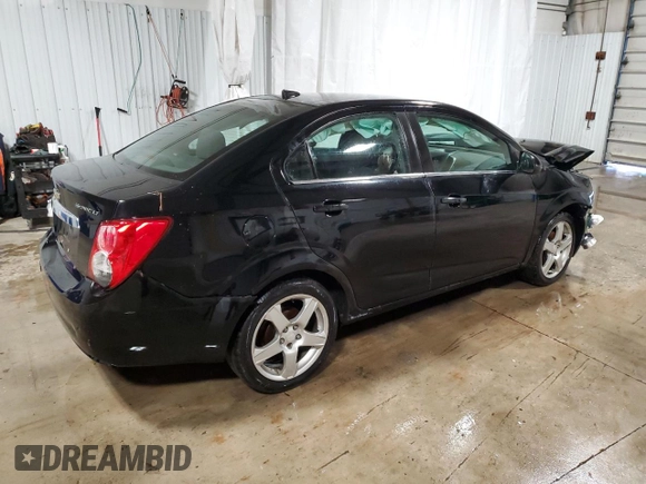 2012 Chevrolet Sonic LT z VIN 1G1JC5SHXC4142552, wystawiony jako Copart lot #44557255 z przebiegiem 135 871 mil mil oraz Szkoda całkowita • Salvage title. Historia ofert i sprzedaży dostępna na DreamBid. Obrazek 3.
