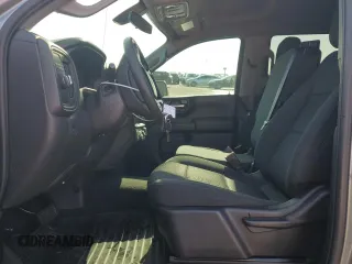 2021 Chevrolet Silverado 1500 Custom with VIN 3GCPWBEK4MG428142, listed as a Copart auction lot 52232105 with 51,129 mi miles and Salvage Title. Bid and sale history available at DreamBid. Image 7.
