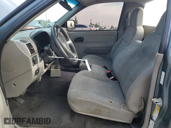 2007 GMC Canyon SL with VIN 1GTCS149978135463, listed as a Copart auction lot 83478084 with 134,667 mi miles and Salvage Title. Bid and sale history available at carsss.com. Image 7.