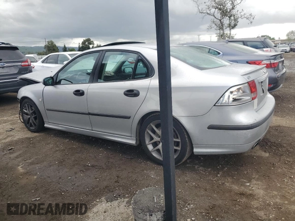 2005 Saab 9-3 Aero with VIN YS3FH49Y051012887, listed as a Copart auction lot 50940035 with 114,299 mi miles and Salvage Title. Bid and sale history available at carsss.com. Image 2.