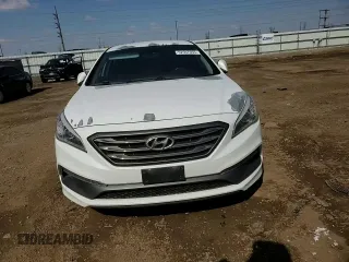 2015 Hyundai Sonata 2.4L Sport with VIN 5NPE34AF8FH091005, listed as a Copart auction lot 52557055 with 189,681 mi miles and Salvage Title. Bid and sale history available at carsss.com. Image 11.