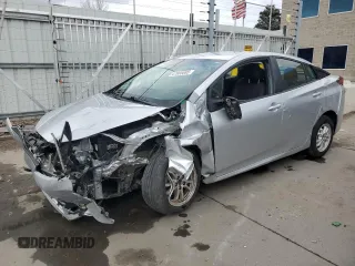 2022 Toyota Prius L Eco with VIN JTDKAMFU9N3160987, listed as a Copart auction lot 47665885 with 154,509 mi miles and Salvage Title. Bid and sale history available at DreamBid. Image 1.
