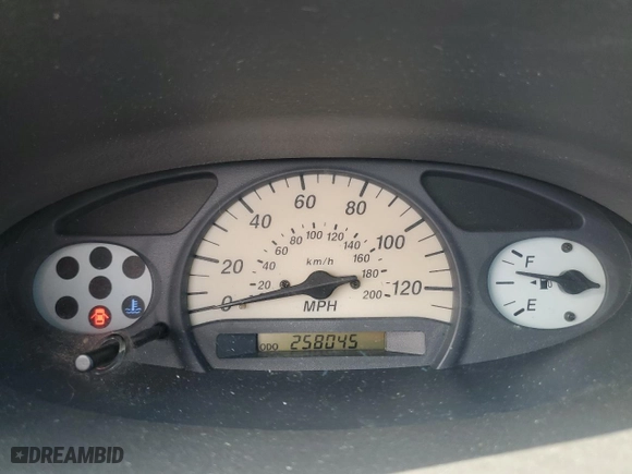 2001 Toyota ECHO with VIN JTDAT123010117491, listed as a Copart auction lot 54008555 with 258,045 mi miles and Salvage Title. Bid and sale history available at carsss.com. Image 9.