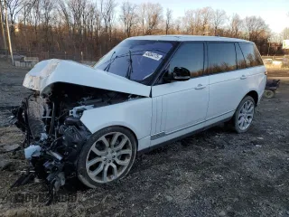 2017 Land Rover Range Rover z VIN SALGS5FE7HA328474, wystawiony jako Copart lot #45054175 z przebiegiem 56 600 mil mil oraz Szkoda całkowita • Salvage title. Historia ofert i sprzedaży dostępna na DreamBid. Obrazek 1.