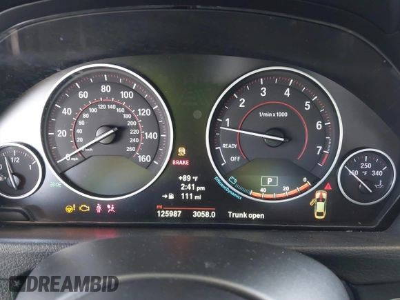 2015 BMW 4 Series 428i with VIN WBA4A5C58FD410076, listed as a IAAI auction lot 39384271 with 125,987 mi miles and . Bid and sale history available at DreamBid. Image 7.