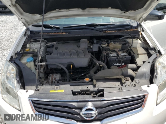 2010 Nissan Sentra 2.0 with VIN 3N1AB6AP2AL627089, listed as a Copart auction lot 60736265 with 132,120 mi miles and Salvage title. Bid and sale history available at DreamBid. Image 11.