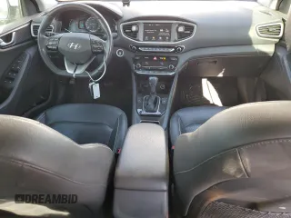2017 Hyundai Ioniq Limited with VIN KMHC85LC1HU051550, listed as a Copart auction lot 55484925 with 140,752 mi miles and Salvage title. Bid and sale history available at DreamBid. Image 8.
