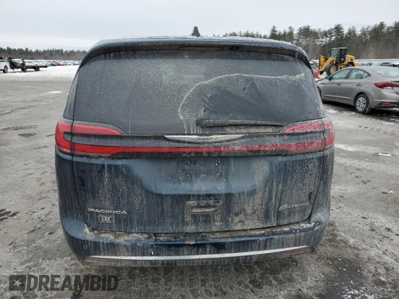 2023 Chrysler Pacifica Hybrid Limited with VIN 2C4RC1S72PR506489, listed as a Copart auction lot 44193625 with 48,433 mi miles and Salvage title. Bid and sale history available at DreamBid. Image 6.