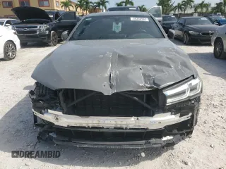 2021 BMW 5 Series 530i with VIN WBA53BH01MCF81039, listed as a Copart auction lot 59368965 with 49,760 mi miles and Salvage title. Bid and sale history available at DreamBid. Image 5.
