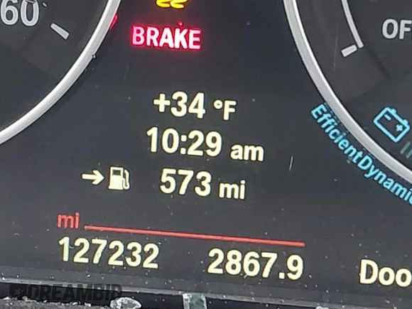 2014 BMW 3 Series 328d with VIN WBA3D3C58EK154345, listed as a IAAI auction lot 41492259 with 127,232 mi miles and . Bid and sale history available at carsss.com. Image 15.