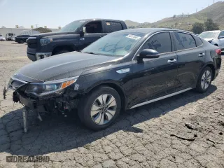 2019 Kia Optima Hybrid EX with VIN KNAGU4LE3K5032736, listed as a Copart auction lot 54017465 with 117,306 mi miles and Clean Title. Bid and sale history available at carsss.com. Image 1.