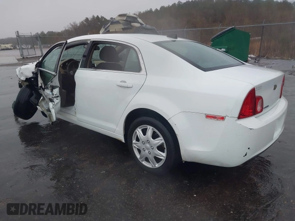 2012 Chevrolet Malibu 1FL with VIN 1G1ZA5EU8CF167245, listed as a IAAI auction lot 41699612 with Not Provided miles and . Bid and sale history available at DreamBid. Image 3.
