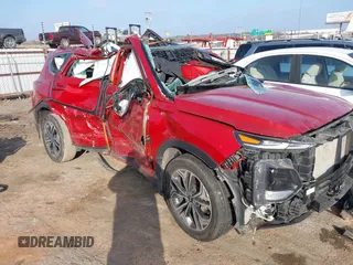 2020 Hyundai Santa Fe Limited with VIN 5NMS53AA0LH230466, listed as a IAAI auction lot 41252619 with Not Provided miles and . Bid and sale history available at DreamBid. Image 1.