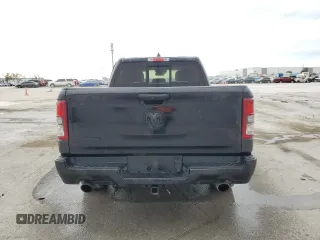 2022 Ram 1500 Big Horn with VIN 1C6RREMT9NN265838, listed as a Copart auction lot 88808215 with 88,050 mi miles and Salvage Title. Bid and sale history available at carsss.com. Image 6.