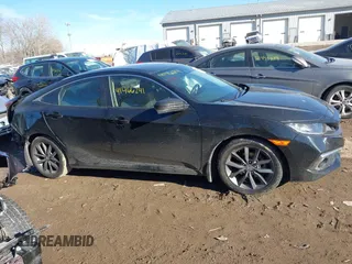 2019 Honda Civic Sedan EX with VIN JHMFC1F31KX007184, listed as a IAAI auction lot 41466241 with 81,159 mi miles. Bid and sale history available at carsss.com. Image 14.