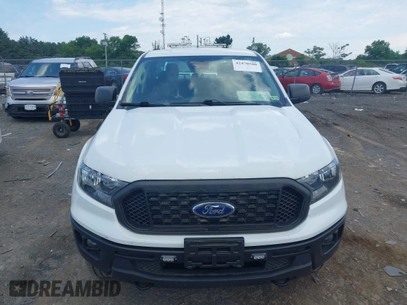 2022 Ford Ranger XL with VIN 1FTER4FH5NLD12904, listed as a IAAI auction lot 42470580 with 34,489 mi miles and . Bid and sale history available at DreamBid. Image 12.