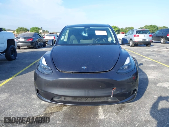 2024 Tesla Model Y с VIN 7SAYGDED4RF097142, выставлен на аукционе IAAI как лот 41484729 с пробегом 20 миль миль и . История ставок и продаж доступна на DreamBid. Изображение 6.