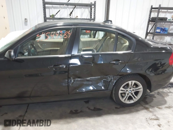 2008 BMW 3 Series 328xi with VIN WBAVC93538K043317, listed as a IAAI auction lot 41544348 with 127,823 mi miles. Bid and sale history available at carsss.com. Image 6.