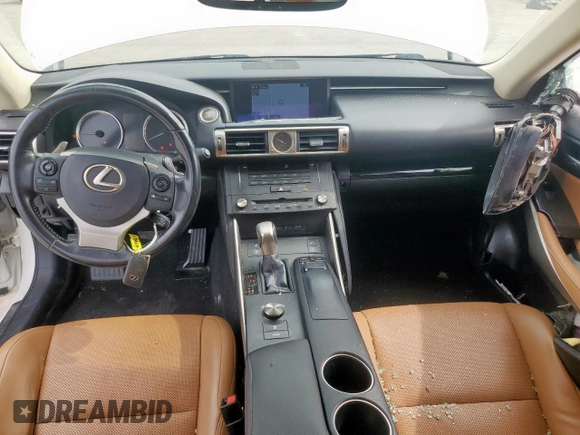 2016 Lexus IS 200t z VIN JTHBA1D28G5021651, wystawiony jako Copart lot #57100325 z przebiegiem 209 099 mil mil oraz Szkoda całkowita • Salvage title. Historia ofert i sprzedaży dostępna na DreamBid. Obrazek 8.