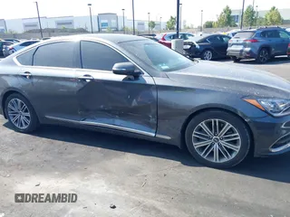 2018 Genesis G80 3.8L with VIN KMHGN4JE8JU257690, listed as a IAAI auction lot 42539996 with 50,619 mi miles and . Bid and sale history available at DreamBid. Image 6.