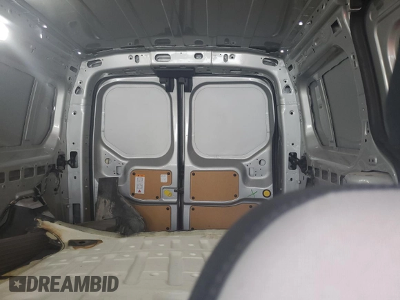 2022 Ford Transit Connect XLT with VIN NM0LS7T27N1541283, listed as a Copart auction lot 63234295 with 19,897 mi miles and Salvage title. Bid and sale history available at DreamBid. Image 10.