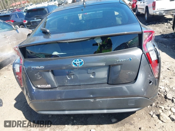 2017 Toyota Prius Two with VIN JTDKBRFU4H3036656, listed as a IAAI auction lot 41823354 with 59,233 mi miles and . Bid and sale history available at carsss.com. Image 17.