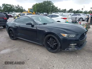 2017 Ford Mustang V6 with VIN 1FA6P8AM4H5329049, listed as a IAAI auction lot 42669855 with 52,972 mi miles and . Bid and sale history available at DreamBid. Image 1.
