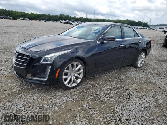 2016 Cadillac CTS Premium Collection AWD with VIN 1G6AZ5SX2G0117173, listed as a Copart auction lot 56506015 with 64,243 mi miles and Salvage title. Bid and sale history available at DreamBid. Image 1.