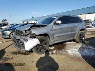 2016 Jeep Grand Cherokee Overland with VIN 1C4RJFCT9GC442667, listed as a Copart auction lot 84889224 with 152,868 mi miles and Clean title. Bid and sale history available at DreamBid. Image 1.