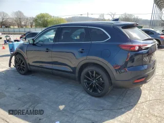 2023 Mazda CX-9 Touring Plus with VIN JM3TCBAY5P0645457, listed as a Copart auction lot 49385325 with 45,527 mi miles and Salvage title. Bid and sale history available at DreamBid. Image 2.
