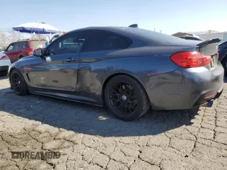 2014 BMW 4 Series 435i with VIN WBA3R1C56EF774500, listed as a Copart auction lot 46675765 with 133,912 mi miles and Salvage Title. Bid and sale history available at carsss.com. Image 2.
