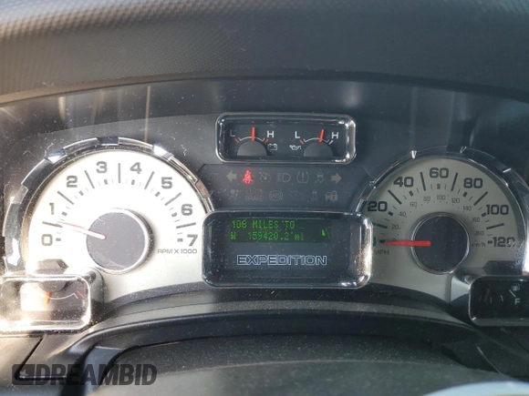 2014 Ford Expedition King Ranch z VIN 1FMJU1J50EEF14834, wystawiony jako Copart lot #56330715 z przebiegiem 159 420 mil mil oraz Szkoda całkowita • Salvage title. Historia ofert i sprzedaży dostępna na DreamBid. Obrazek 9.