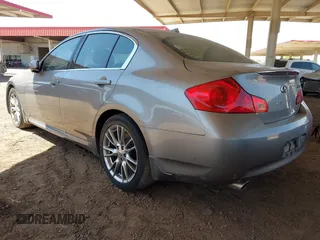 2007 Infiniti G35 Sedan Journey with VIN JNKBV61E27M724328, listed as a IAAI auction lot 42012857 with Not Provided miles. Bid and sale history available at carsss.com. Image 3.