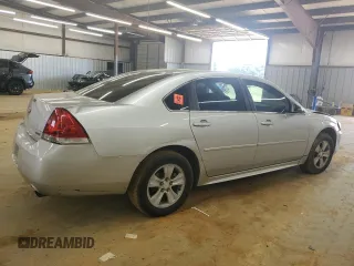 2012 Chevrolet Impala LS Fleet with VIN 2G1WF5E39C1117019, listed as a Copart auction lot 62472985 with 221,118 mi miles and Salvage title. Bid and sale history available at DreamBid. Image 3.