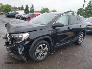 2020 GMC Terrain SLT with VIN 3GKALPEV8LL299547, listed as a IAAI auction lot 42324814 with 70,422 mi miles and . Bid and sale history available at DreamBid. Image 2.